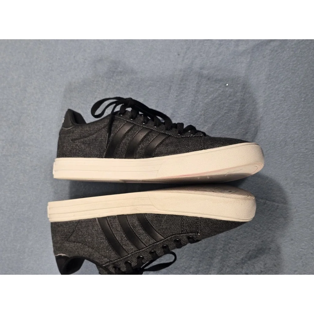 Adidas™ Daily 2.0 'Black Denim'  DB0284  Men Sz 11 Casual Sneakers